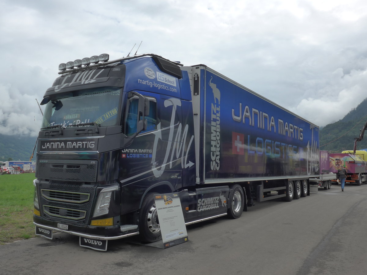 (172'350) - Martig, Allschwil - BL 65'445 - Volvo am 26. Juni 2016 in Interlaken, Flugplatz