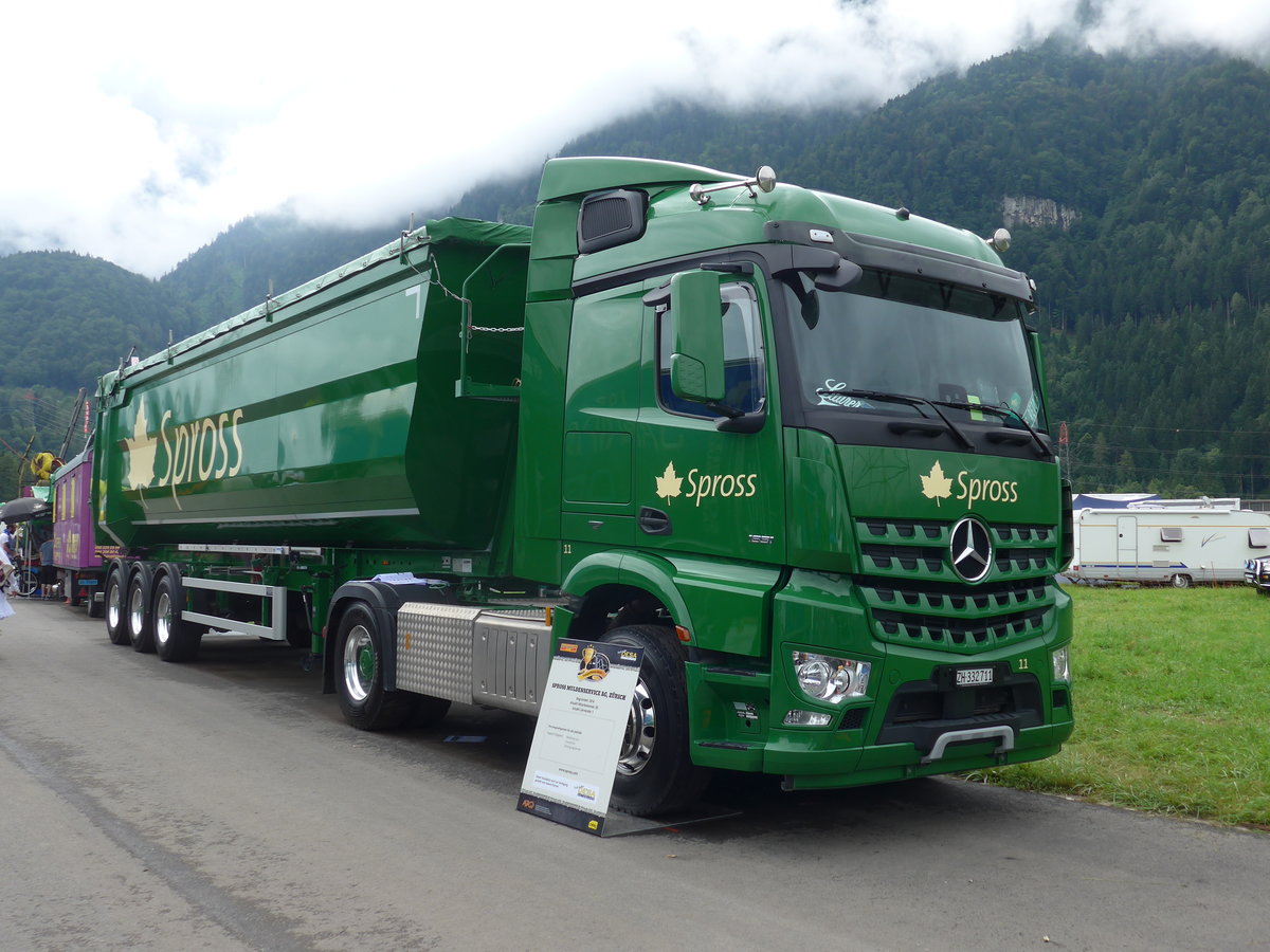 (172'352) - Spross, Z�rich - Nr. 11/ZH 332'711 - Mercedes am 26. Juni 2016 in Interlaken, Flugplatz