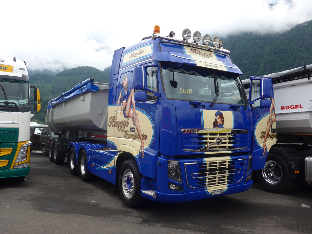 (172'357) - H�nggi - SO 116'542 - Volvo am 26. Juni 2016 in Interlaken, Flugplatz