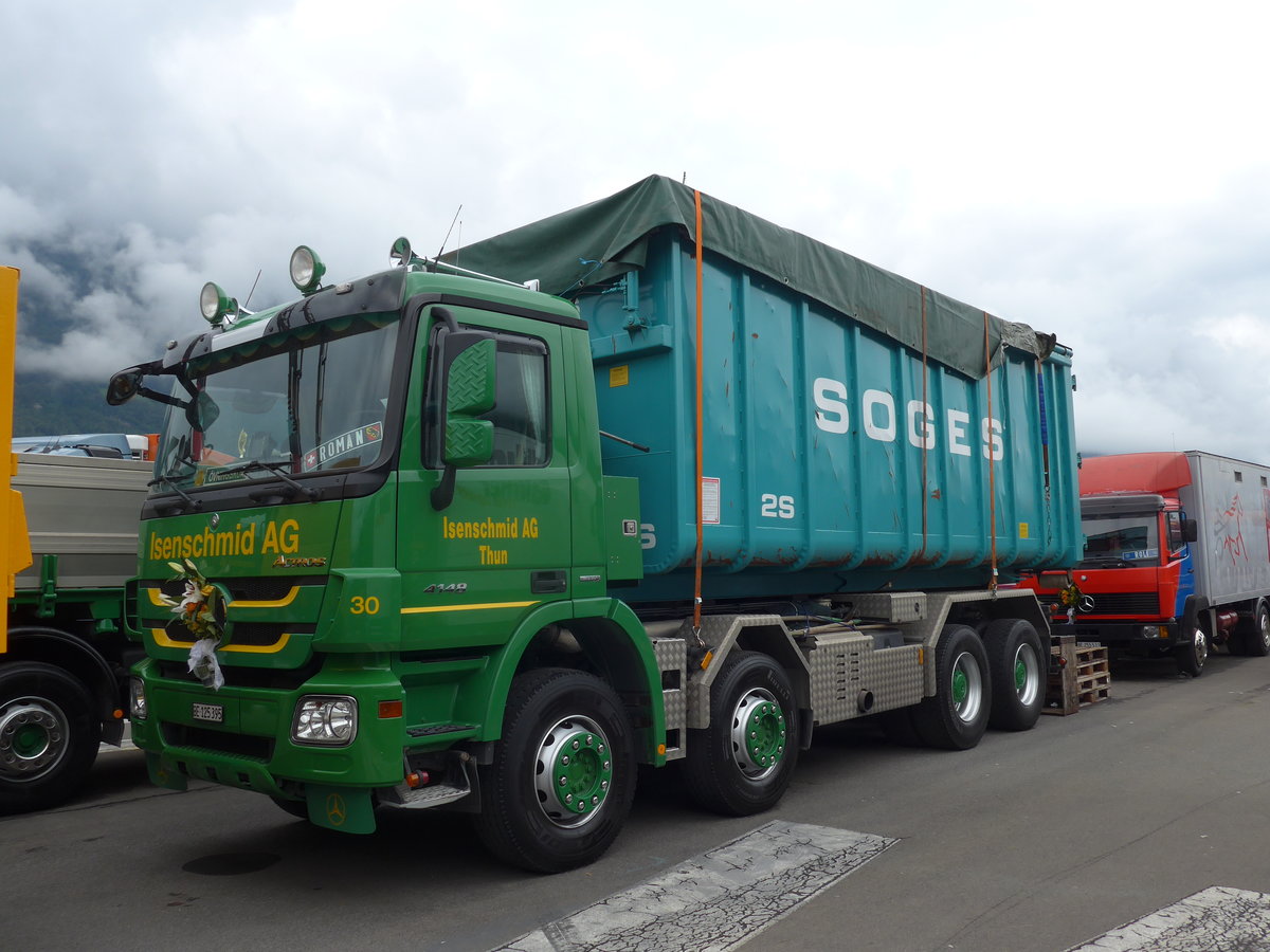(172'374) - Isenschmid, Thun - Nr. 30/BE 125'395 - Mercedes am 26. Juni 2016 in Interlaken, Flugplatz