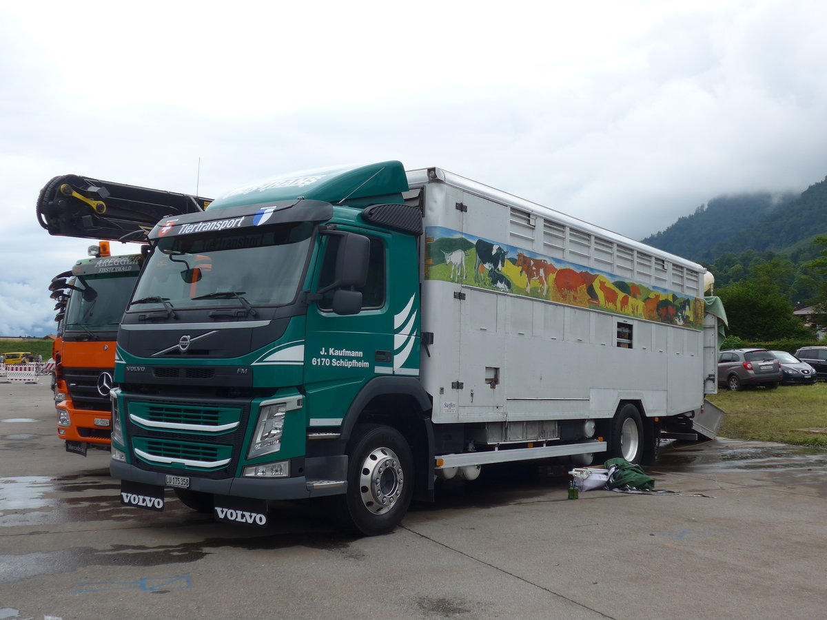 (172'382) - Kaufmann, Sch�pfheim - LU 175'358 - Volvo am 26. Juni 2016 in Interlaken, Flugplatz