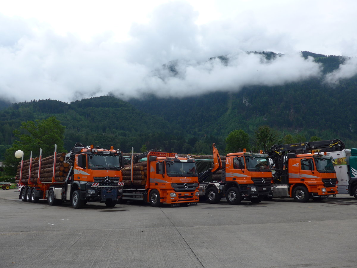 (172'383) - Aregger, Finsterwald - LU 11'543 - Mercedes am 26. Juni 2016 in Interlaken, Flugplatz