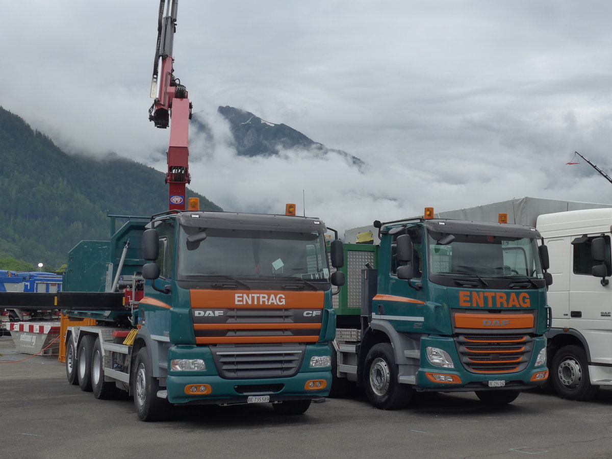 (172'384) - Entrag, Grindelwald - BE 735'589 - DAF am 26. Juni 2016 in Interlaken, Flugplatz