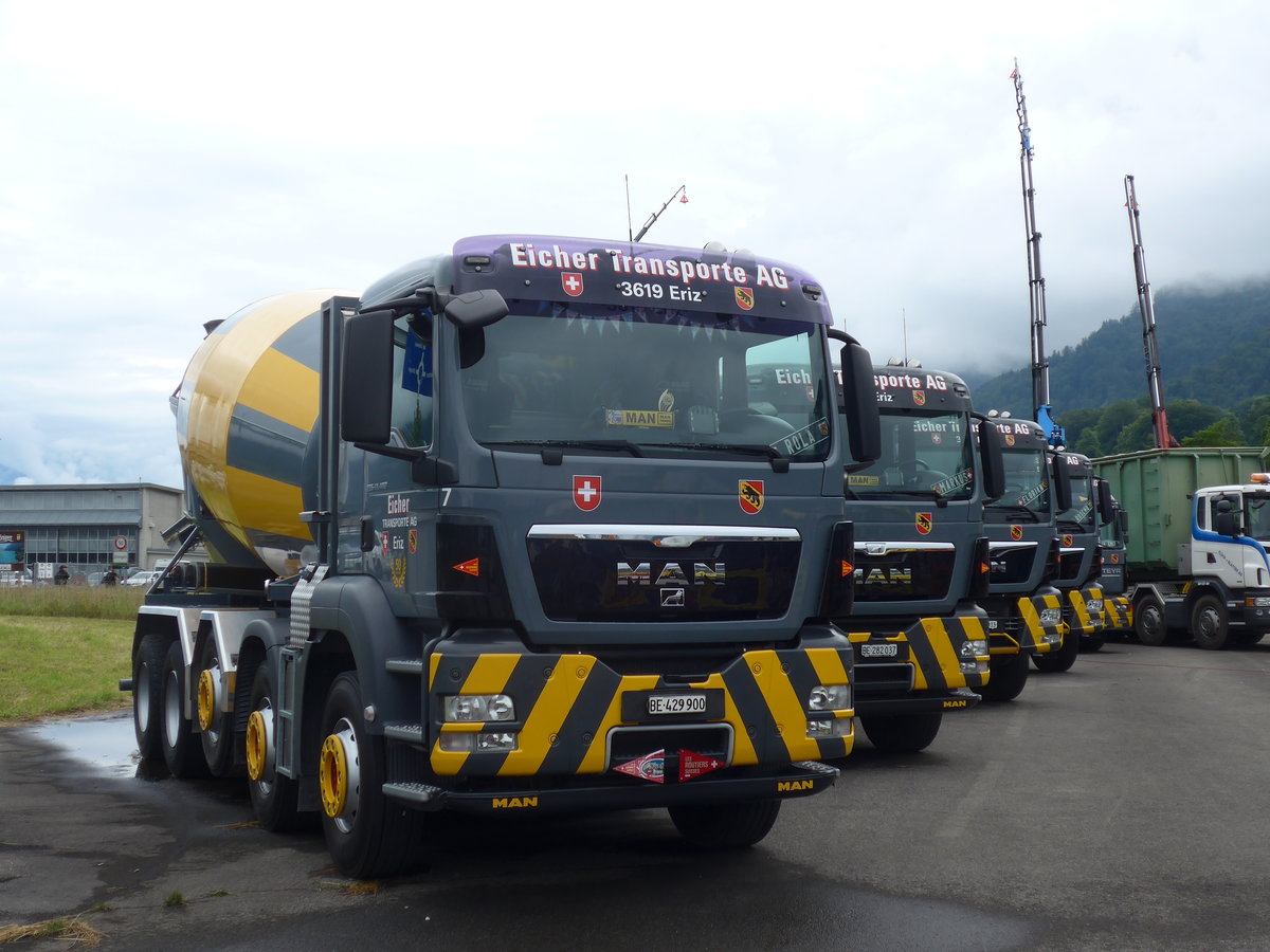 (172'389) - Eicher, Eriz - Nr. 7/BE 429'900 - MAN am 26. Juni 2016 in Interlaken, Flugplatz