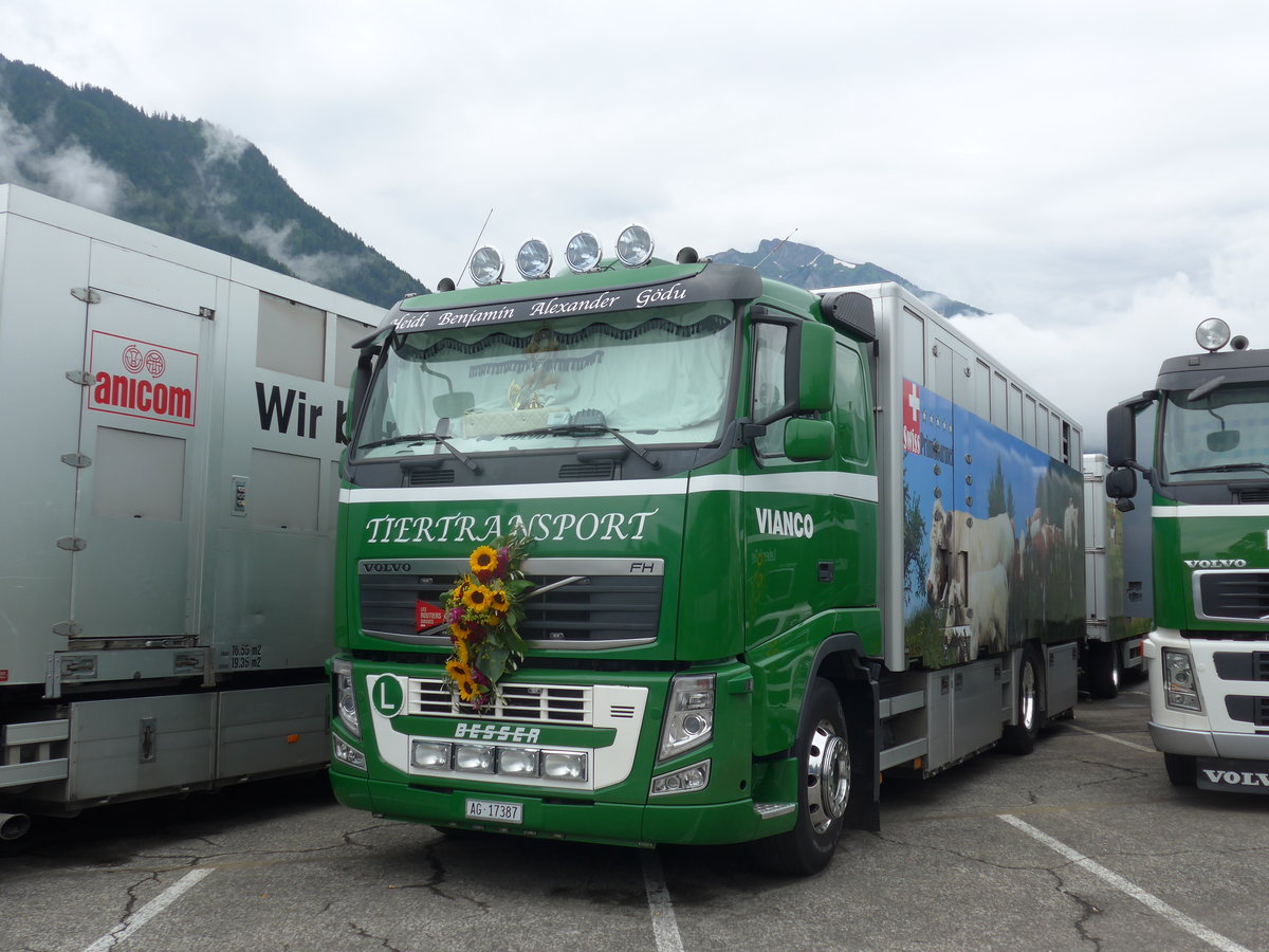 (172'407) - VIANCO, Brugg - AG 17'387 - Volvo am 26. Juni 2016 in Interlaken, Flugplatz
