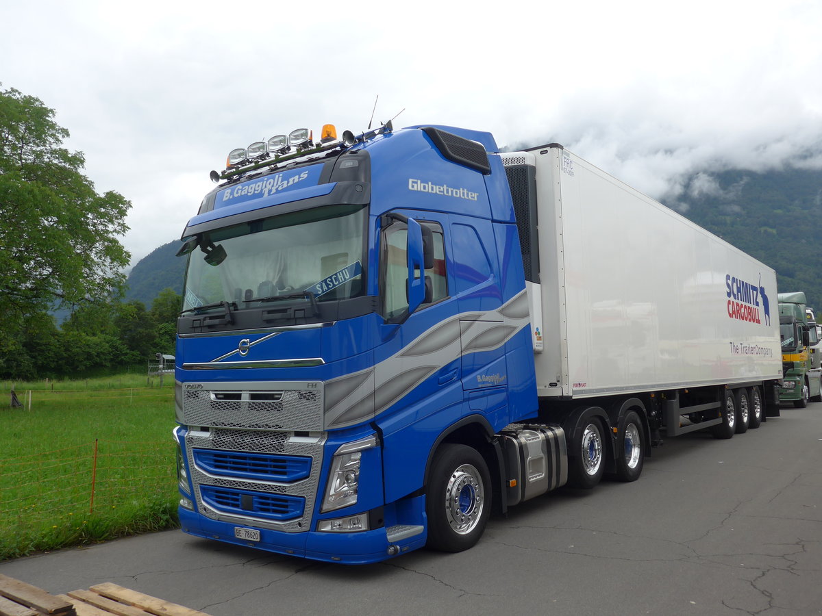 (172'431) - Gaggioli, Fahrni - BE 78'620 - Volvo am 26. Juni 2016 in Interlaken, Flugplatz