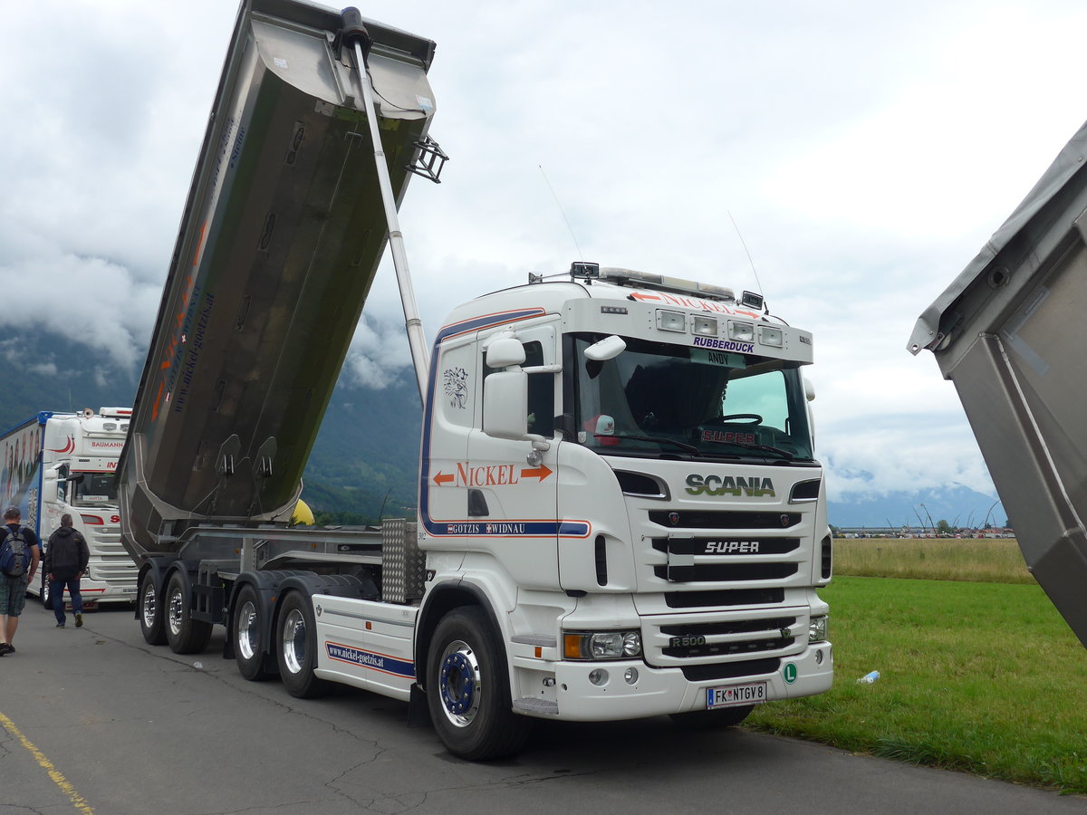 (172'433) - Nickel, G�tzis - Nr. 302/FK NTVG 8 - Scania am 26. Juni 2016 in Interlaken Flugplatz