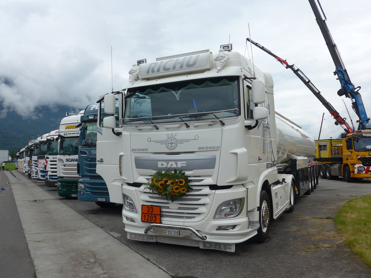 (172'441) - Richu - SO 152'331 - DAF am 26. Juni 2016 in Interlaken, Flugplatz