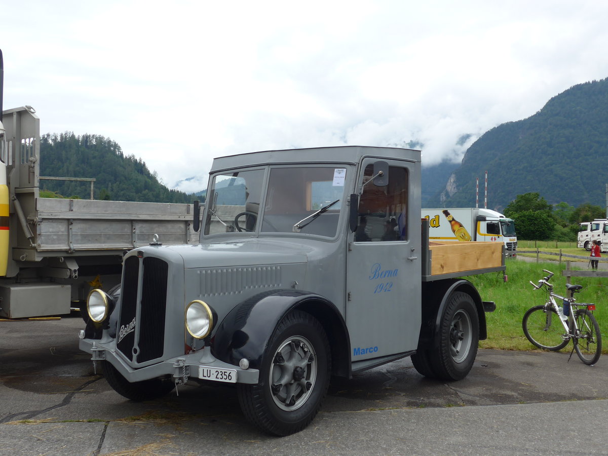 (172'448) - Marco - LU 2356 - Berna am 26. Juni 2016 in Interlaken, Flugplatz