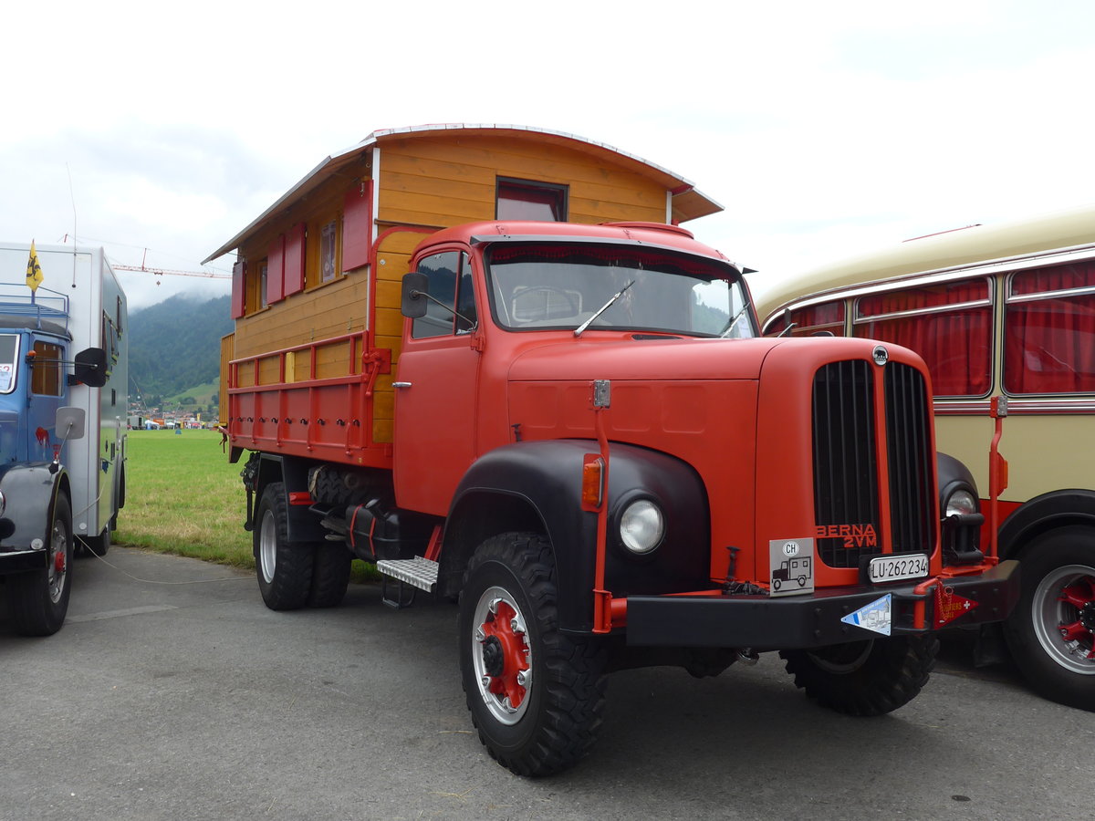 (172'469) - Berna - LU 262'234 - am 26. Juni 2016 in Interlaken, Flugplatz