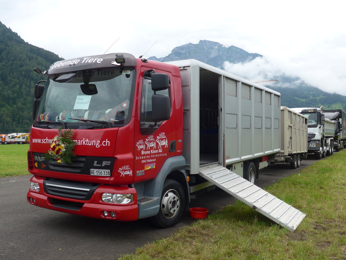 (172'475) - K�ser, Walterswil - BE 156'338 - DAF am 26. Juni 2016 in Interlaken, Flugplatz