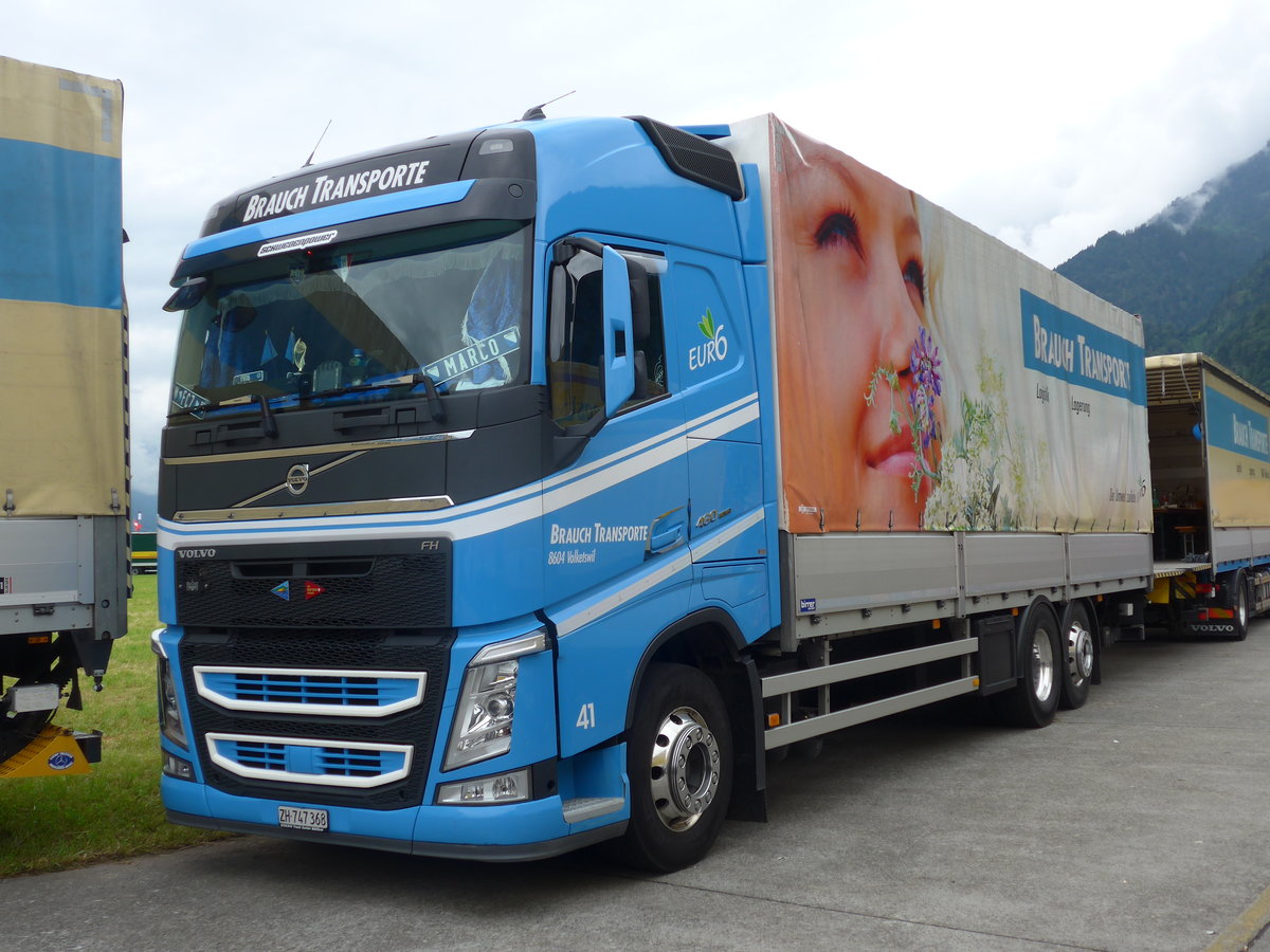 (172'497) - Brauch, Volketswil - Nr. 41/ZH 747'368 - Volvo am 26. Juni 2016 in Interlaken, Flugplatz