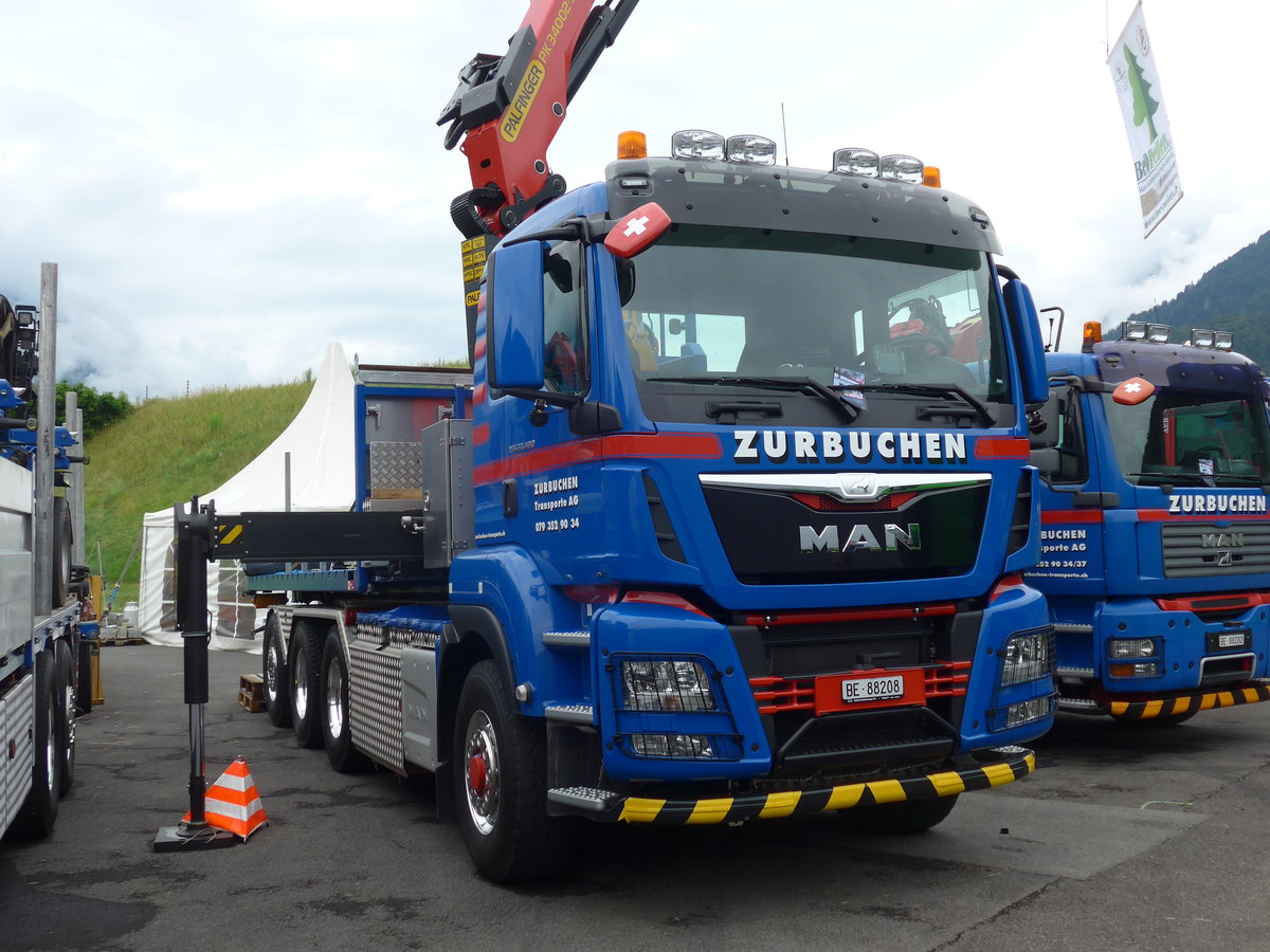 (172'500) - Zurbuchen, Habkern - BE 88'208 - MAN am 26. Juni 2016 in Interlaken, Flugplatz
