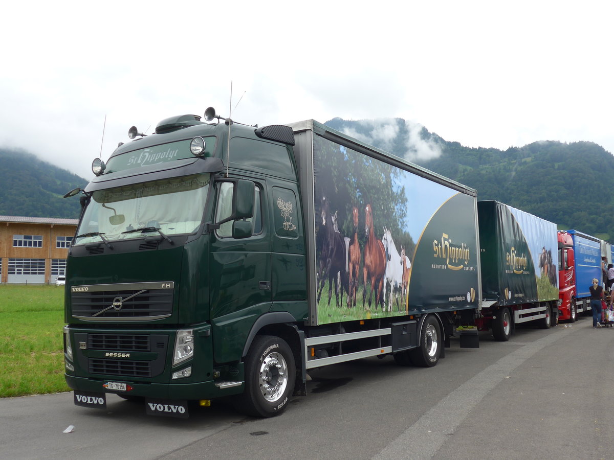 (172'507) - St. Hippolyt, Berg - TG 70'154 - Volvo am 26. Juni 2016 in Interlaken, Flugplatz