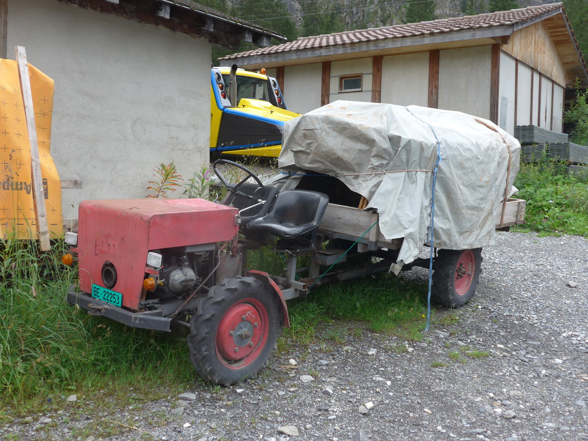 (173'426) - Eiger - BE 22'253 - am 31. Juli 2016 in Adelboden, Unter dem Birg