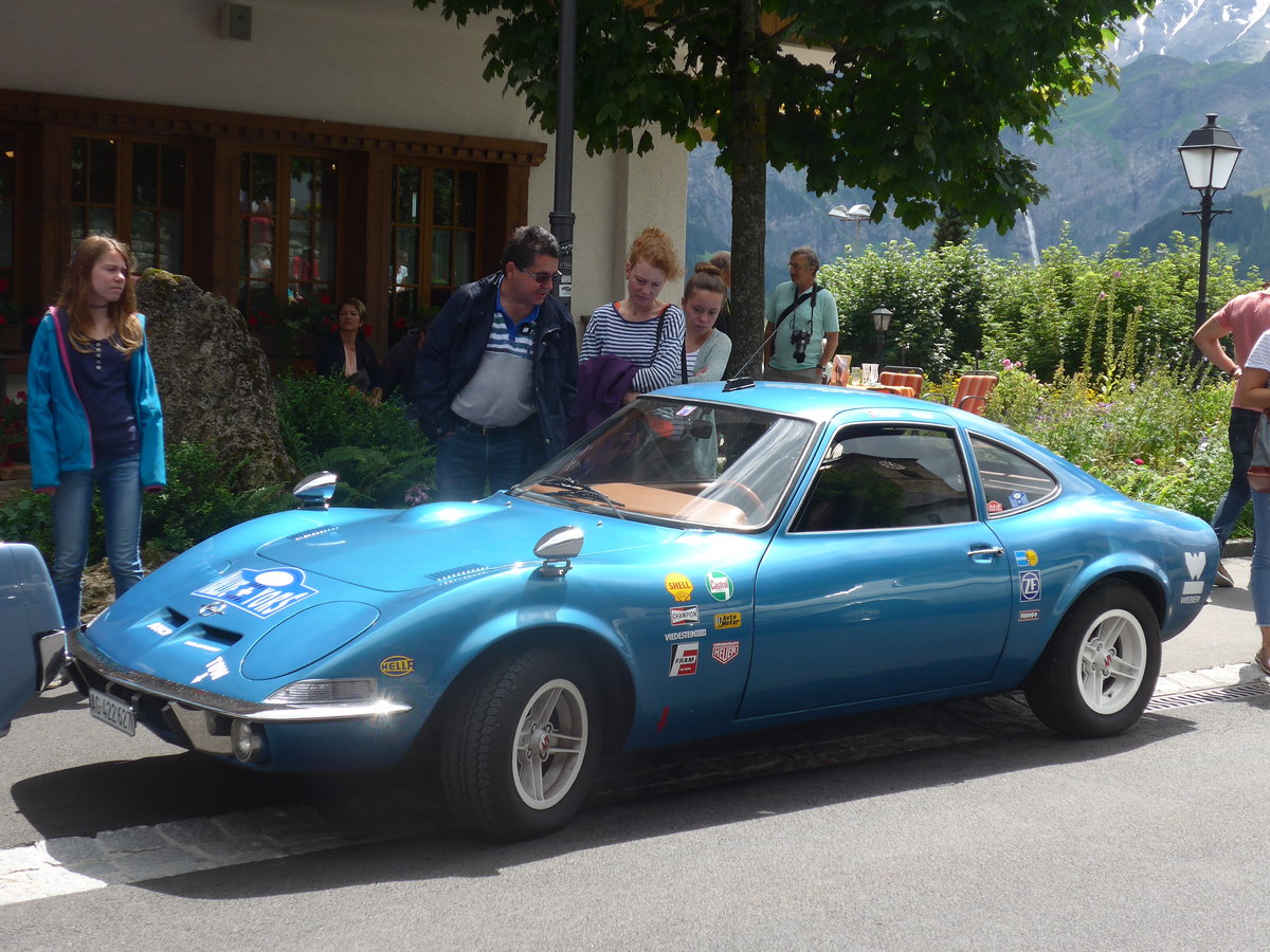 (173'444) - Opel - AG 422'627 - am 31. Juli 2016 in Adelboden, Dorfstrasse