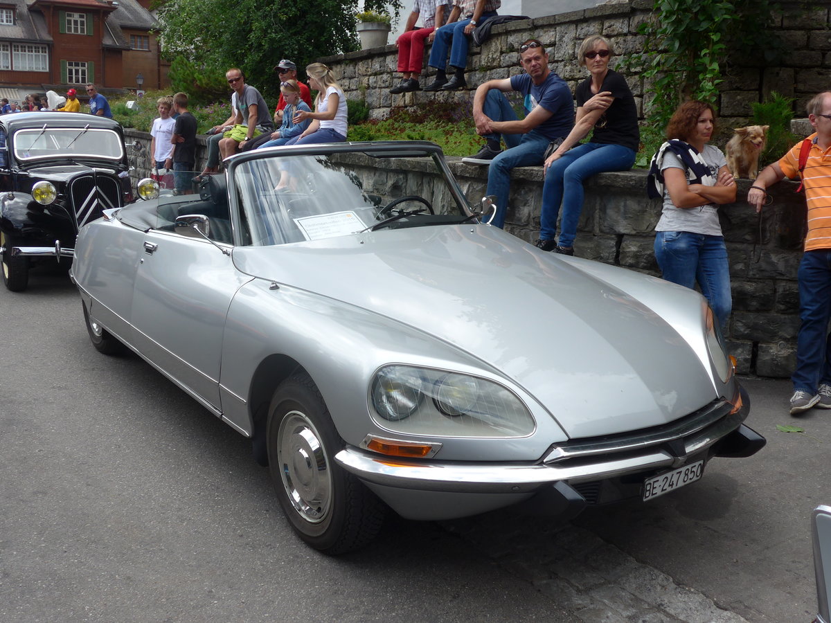 (173'447) - Citro�n - BE 247'850 - am 31. Juli 2016 in Adelboden, Dorfstrasse