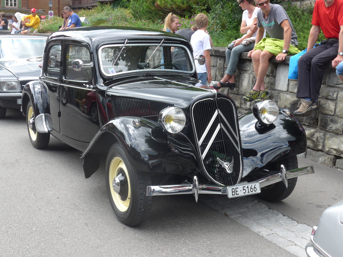 (173'448) - Citro�n - BE 5166 - am 31. Juli 2016 in Adelboden, Dorfstrasse