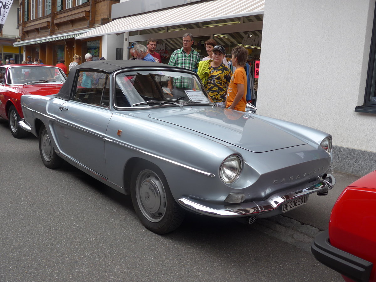 (173'484) - Renault - BE 206'501 - am 31. Juli 2016 in Adelboden, Dorfstrasse