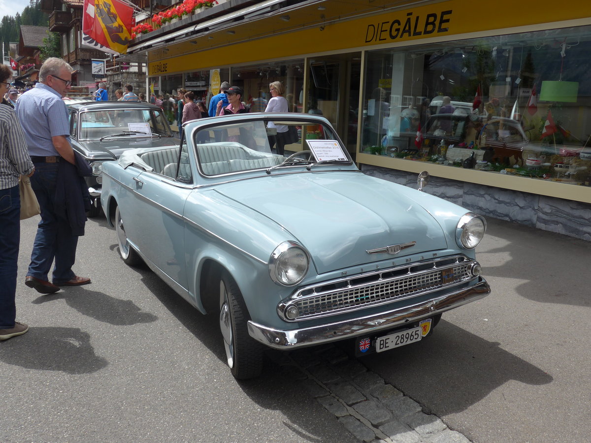 (173'487) - Hillman - BE 28'965 - am 31. Juli 2016 in Adelboden, Dorfstrasse