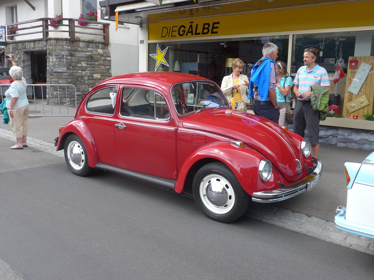 (173'489) - VW-K�fer - BE 435'448 - am 31. Juli 2016 in Adelboden, Dorfstrasse