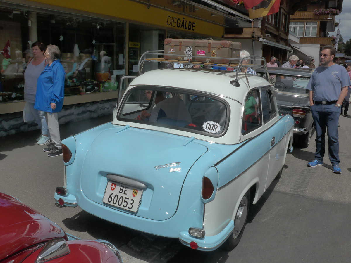 (173'490) - Trabant - BE 60'053 - am 31. Juli 2016 in Adelboden, Dorfstrasse