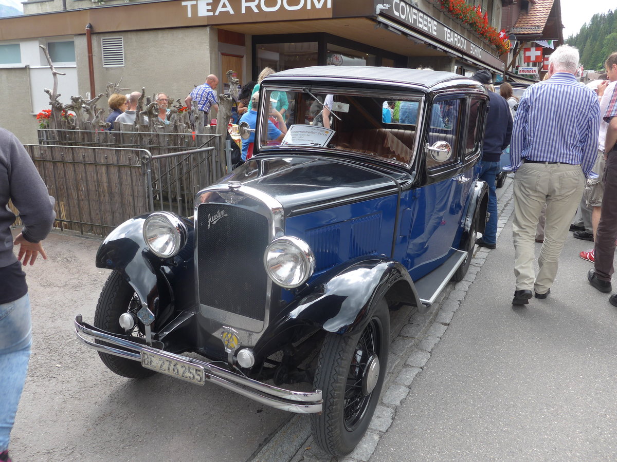 (173'495) - Austin - BE 276'255 - am 31. Juli 2016 in Adelboden, Dorfstrasse