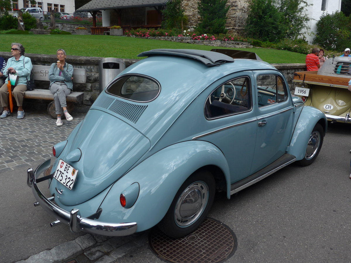 (173'518) - VW-K�fer - BE 175'322 - am 31. Juli 2016 in Adelboden, Dorfstrasse