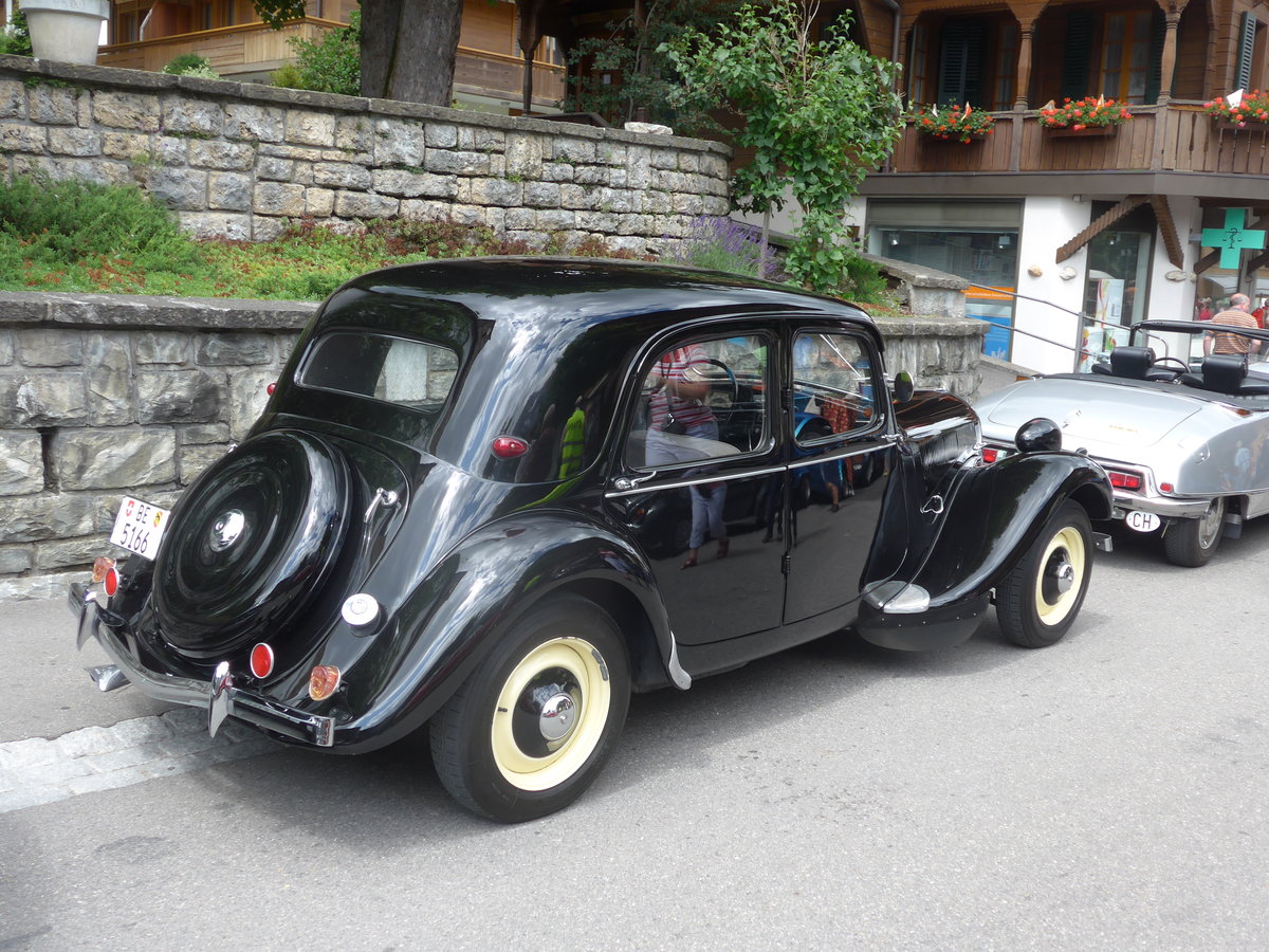 (173'525) - Citro�n - BE 5166 - am 31. Juli 2016 in Adelboden, Dorfstrasse