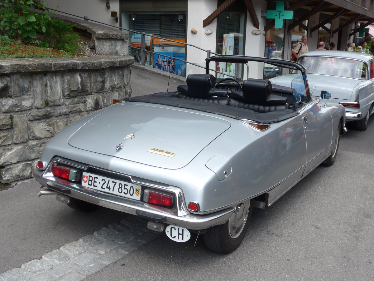 (173'526) - Citro�n - BE 247'850 - am 31. Juli 2016 in Adelboden, Dorfstrasse