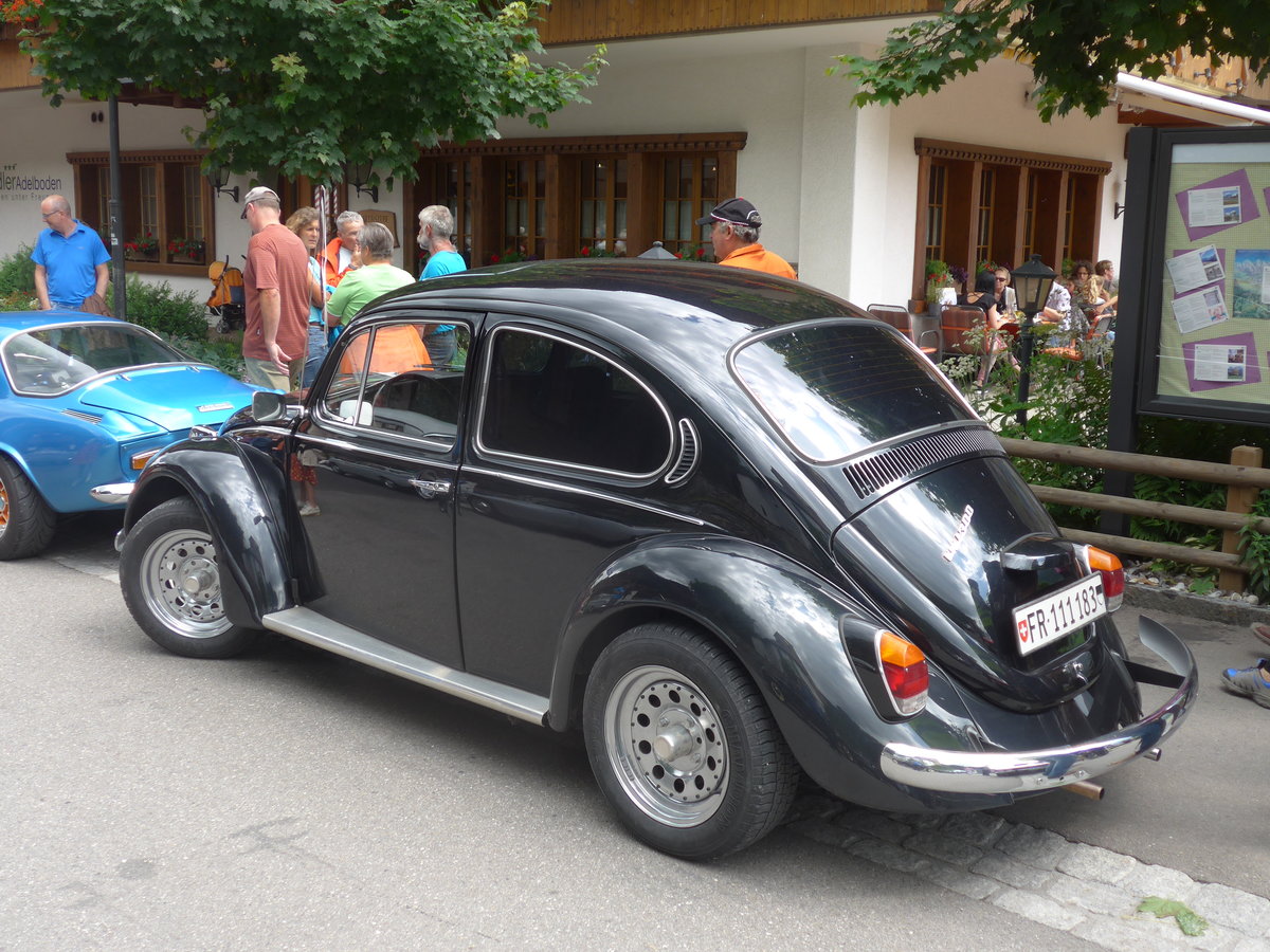 (173'527) - VW-K�fer - FR 111'183 - am 31. Juli 2016 in Adelboden, Dorfstrasse