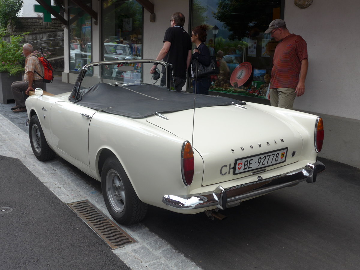 (173'532) - Sunbeam - BE 92'778 - am 31. Juli 2016 in Adelboden, Dorfstrasse
