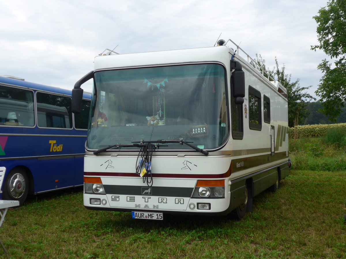 (174'003) - F�rstLiner - AUR-MF 15 - am 20. August 2016 in B�singen, Bahnhof
