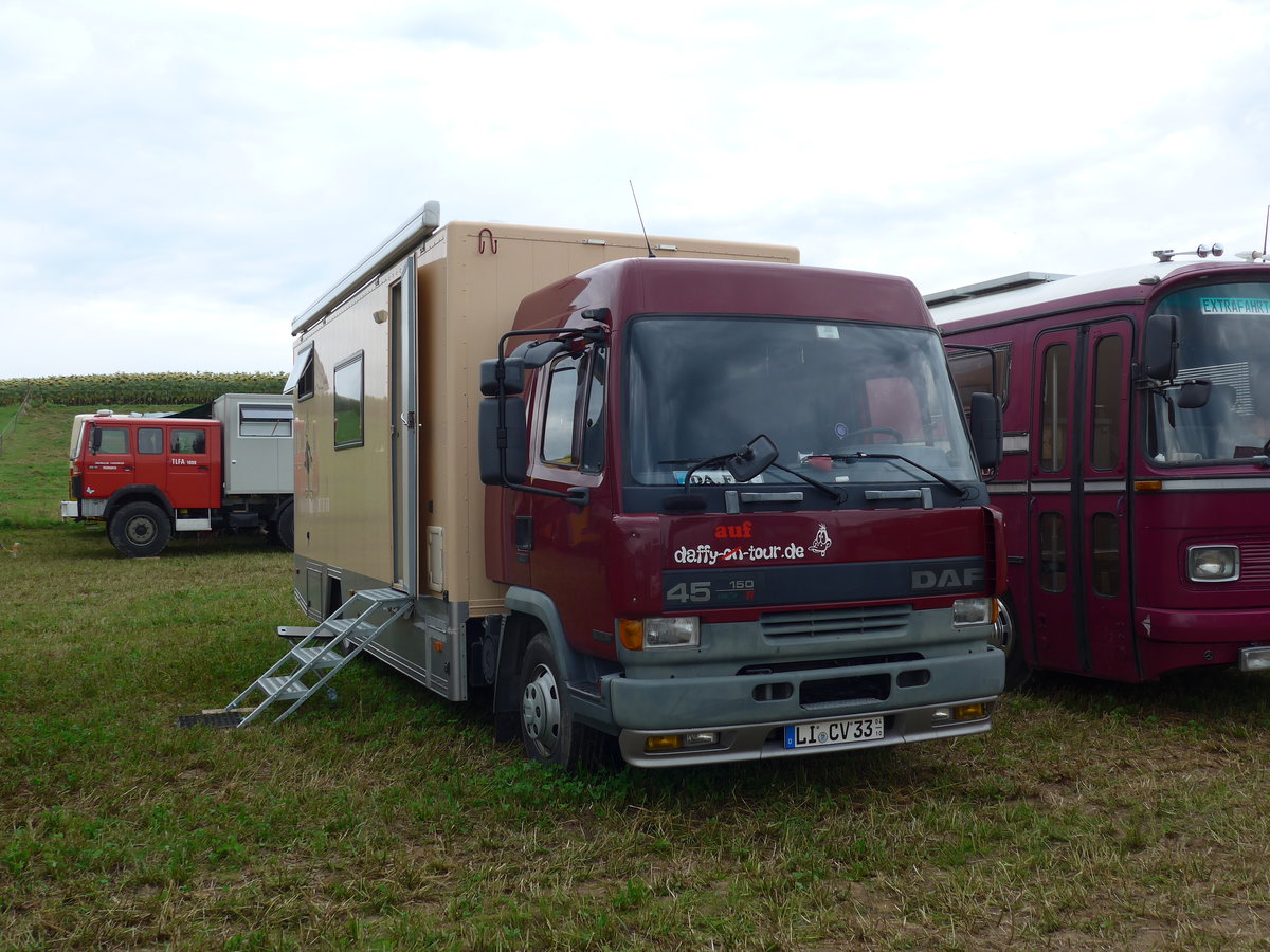 (174'046) - DAF - LI-CV 33 - am 20. August 2016 in B�singen, Bahnhof