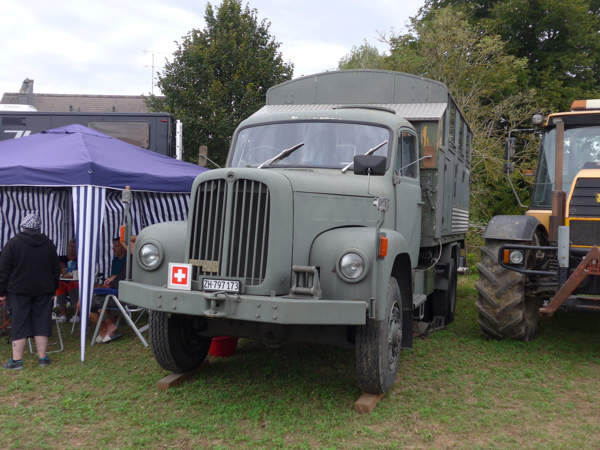 (174'088) - Berna - ZH 797'173 - am 20. August 2016 in B�singen, Bahnhof