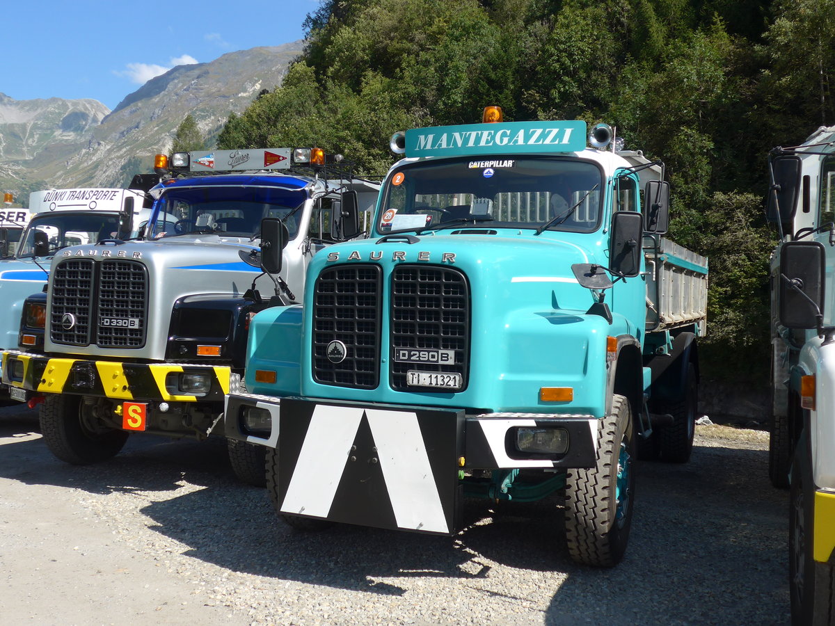 (174'693) - Mantegazzi, Riva S. Vitale - TI 11'321 - Saurer am 10. September 2016 in Campo, Saurertreffen