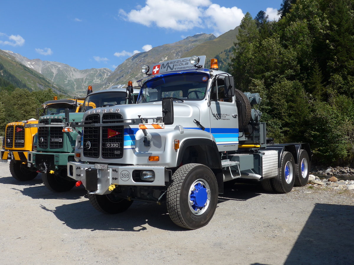 (174'701) - Mazzuchelli, Lugano - Nr. 359/TI 72'850 - Saurer am 10. September 2016 in Campo, Saurertreffen