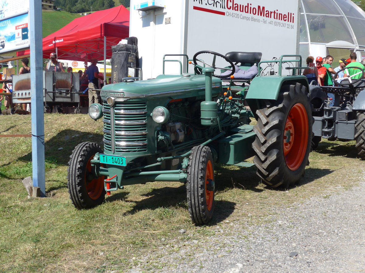 (174'702) - H�rlimann - TI 1403 - am 10. September 2016 in Campo, Saurertreffen
