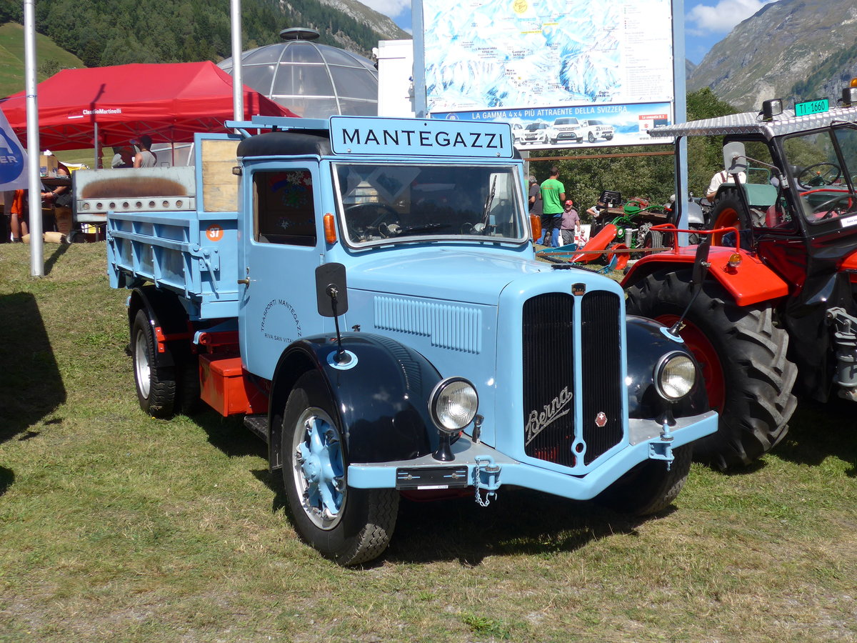 (174'704) - Mantegazzi, Riva S. Vitale - Berna am 10. September 2016 in Campo, Saurertreffen
