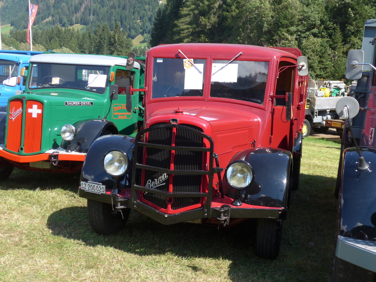 (174'728) - Berna - SZ 200'020 - am 10. September 2016 in Campo, Saurertreffen