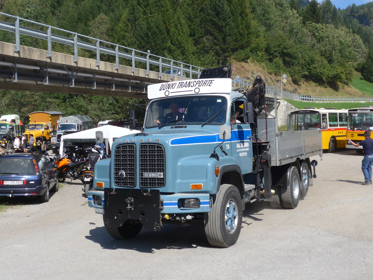 (174'755) - D�nki, Kloten - Nr. 26/SZ 200'068 - Saurer am 10. September 2016 in Campo, Saurertreffen