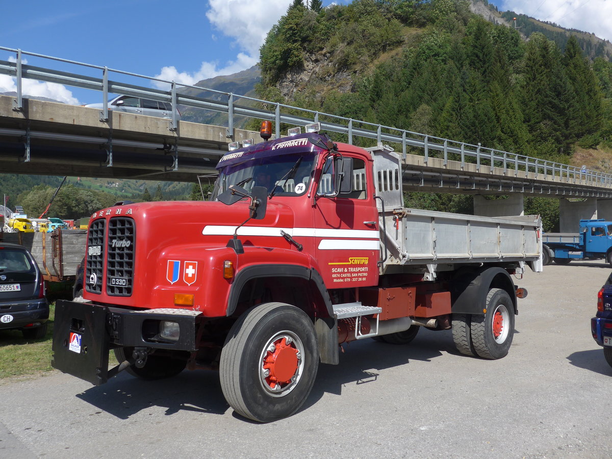 (174'756) - Scavipif, Castel S. Pietro - TI 100'278 - Berna am 10. September 2016 in Campo, Saurertreffen