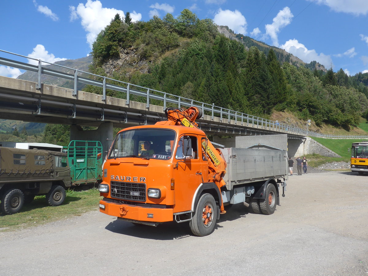 (174'776) - Saurer - SZ 200'070 - am 10. September 2016 in Campo, Saurertreffen