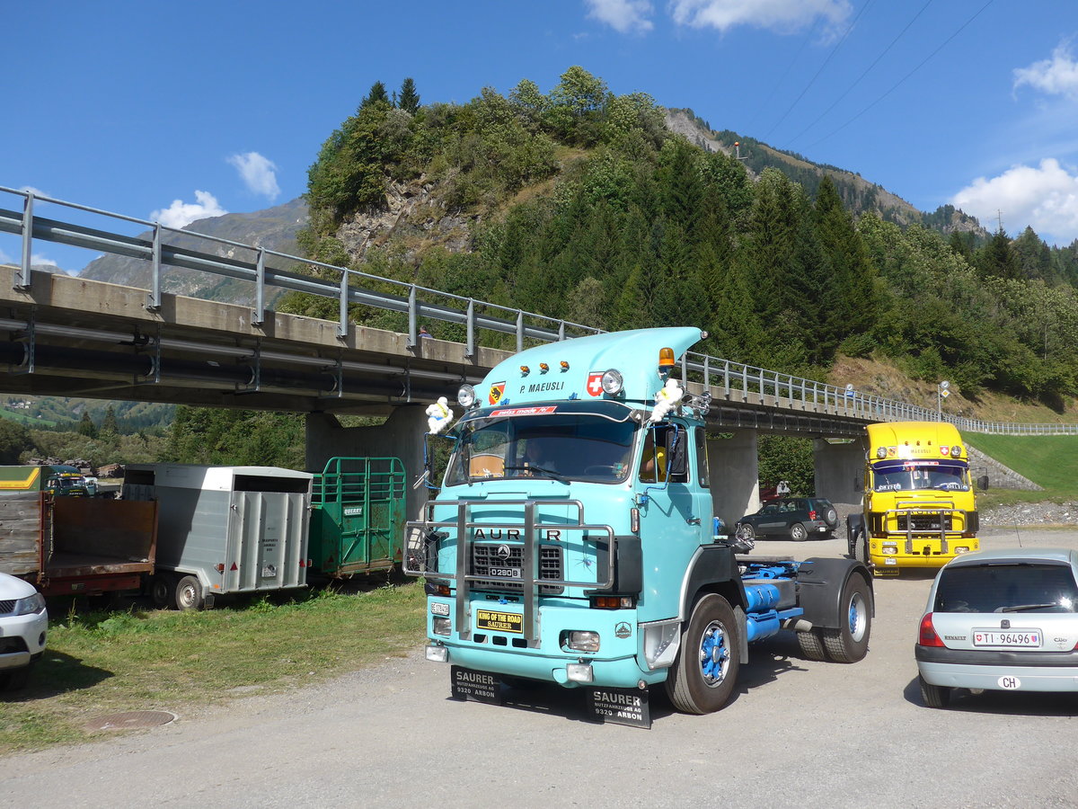 (174'792) - M�usli, Spiez - BE 178'418 - Saurer am 10. September 2016 in Campo, Saurertreffen