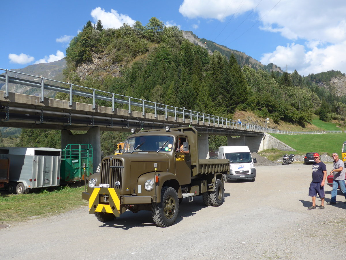 (174'802) - Aero 5 - TI 238'963 - Berna am 10. September 2016 in Campo, Saurertreffen