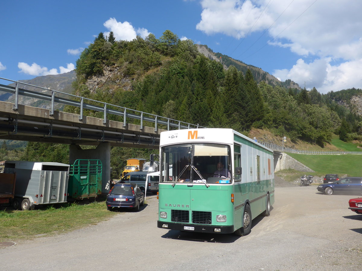 (174'803) - Migros - VS 398'100 - Saurer am 10. September 2016 in Campo, Saurertreffen