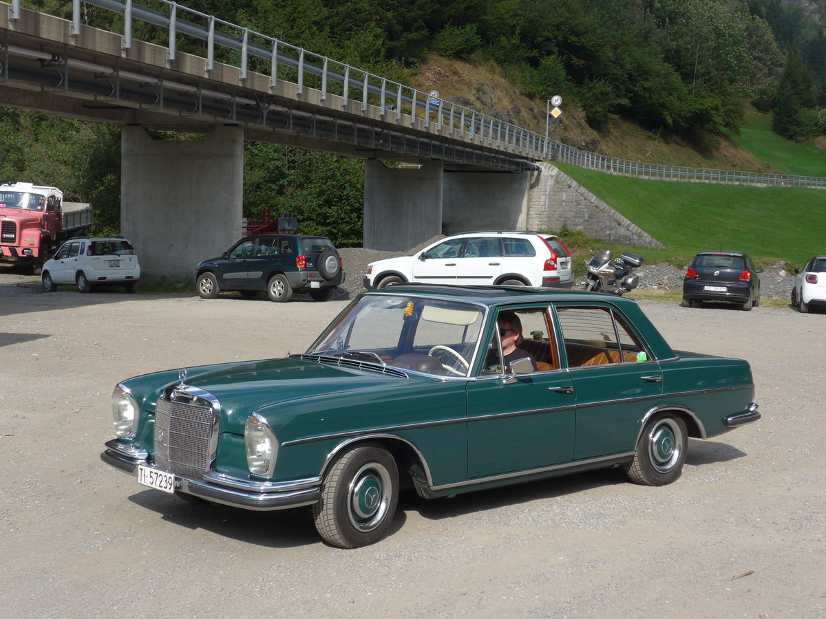 (174'820) - Mercedes - TI 57'239 - am 10. September 2016 in Campo, Saurertreffen
