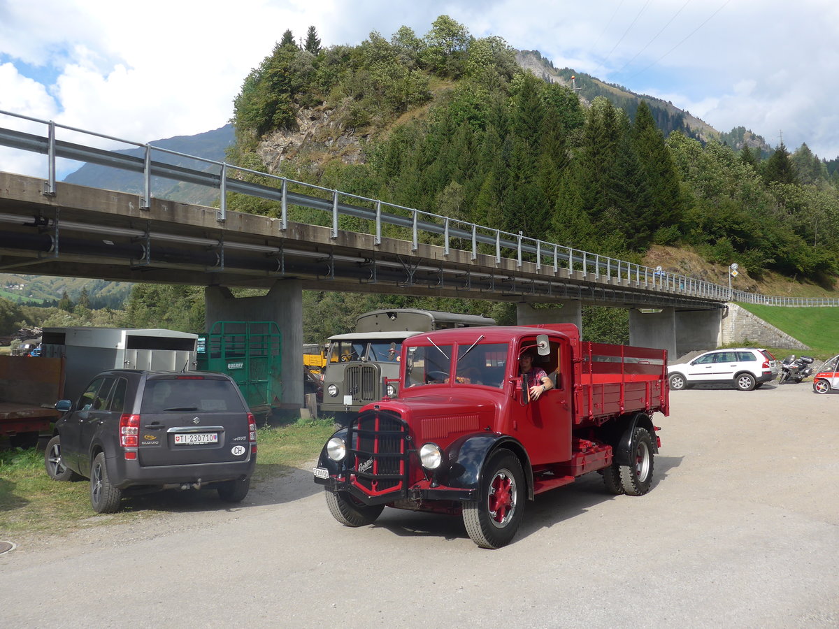 (174'823) - Berna - SZ 200'020 - am 10. September 2016 in Campo, Saurertreffen