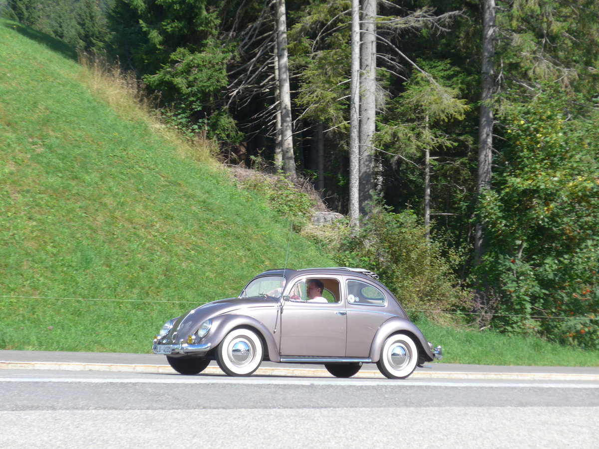 (174'889) - VW-K�fer - LU 4101 - am 11. September 2016 in S�renberg, Rothornbahn