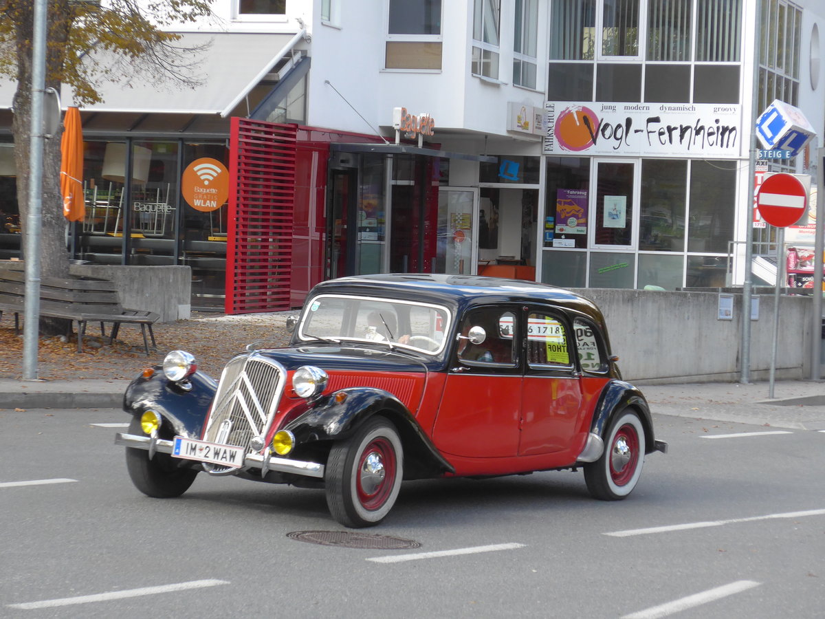 (176'073) - Citro�n - IM 2 WAW - am 20. Oktober 2016 in Imst, Post